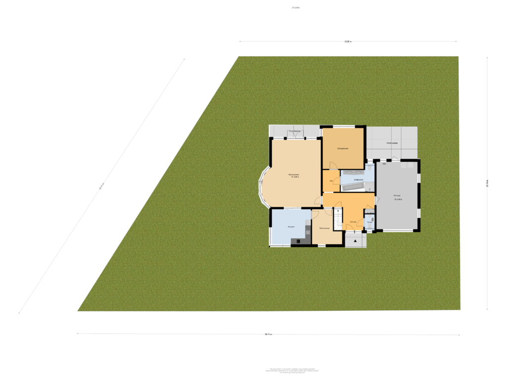 View floorplan of Situatie of Grietakkers 1