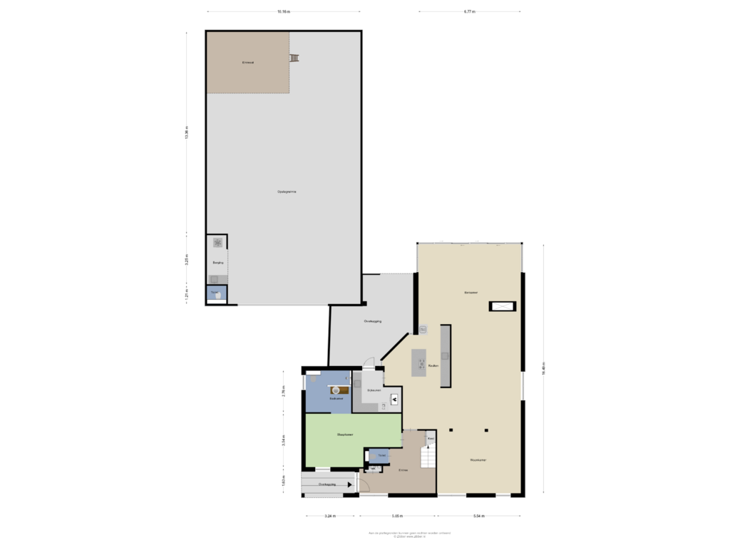 Bekijk plattegrond van Begane Grond van Kelvinstraat 59