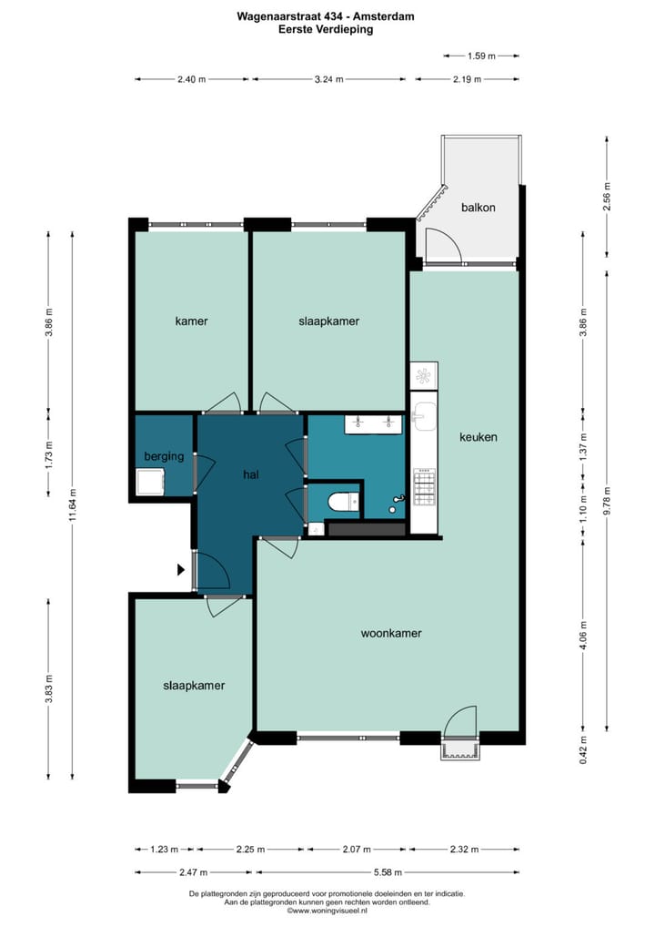 Foto 30 van Wagenaarstraat 434