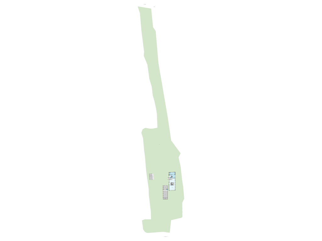 Bekijk plattegrond van Perceeltekening van Oukoop 44