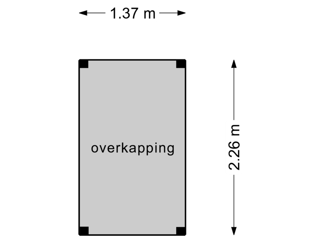 Bekijk plattegrond van Overkapping van Bavinkhof 2