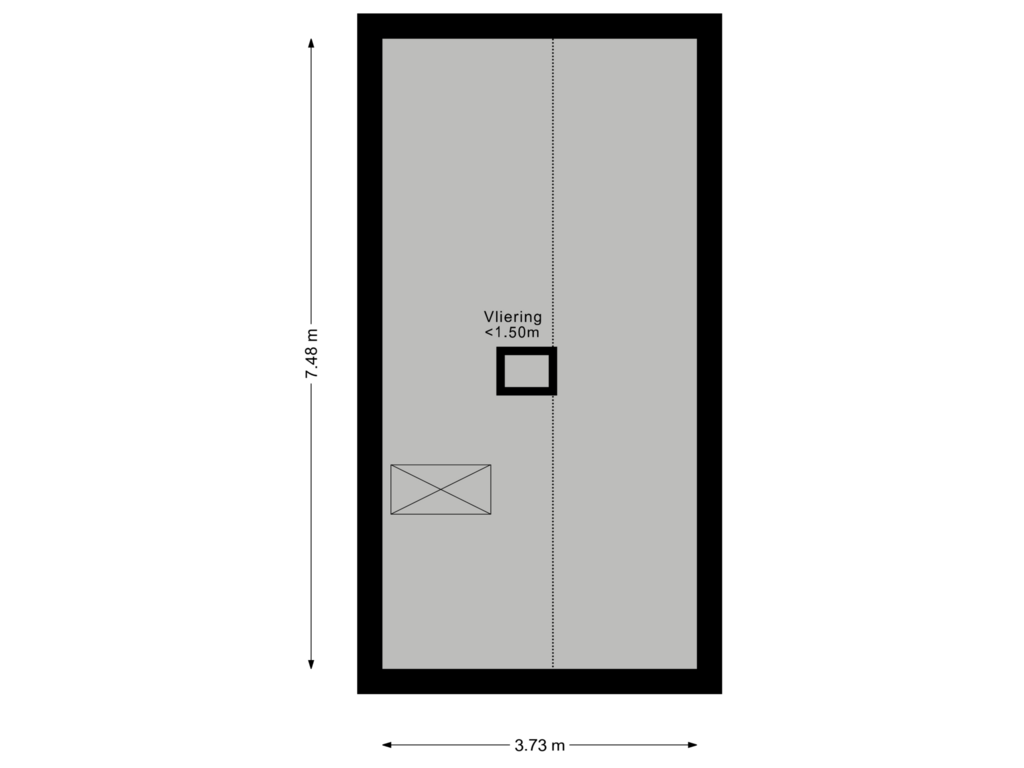 Bekijk plattegrond van Vliering van Rijdersstraat 48