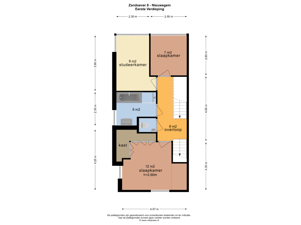 Bekijk plattegrond van F2 van Zandoever 8