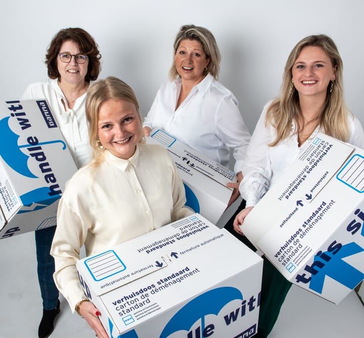 Een promotiefoto voor op kantoor