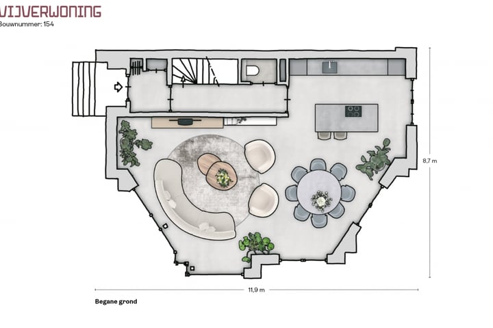 Bekijk foto 6 van Vijverwoning (Bouwnr. 154)