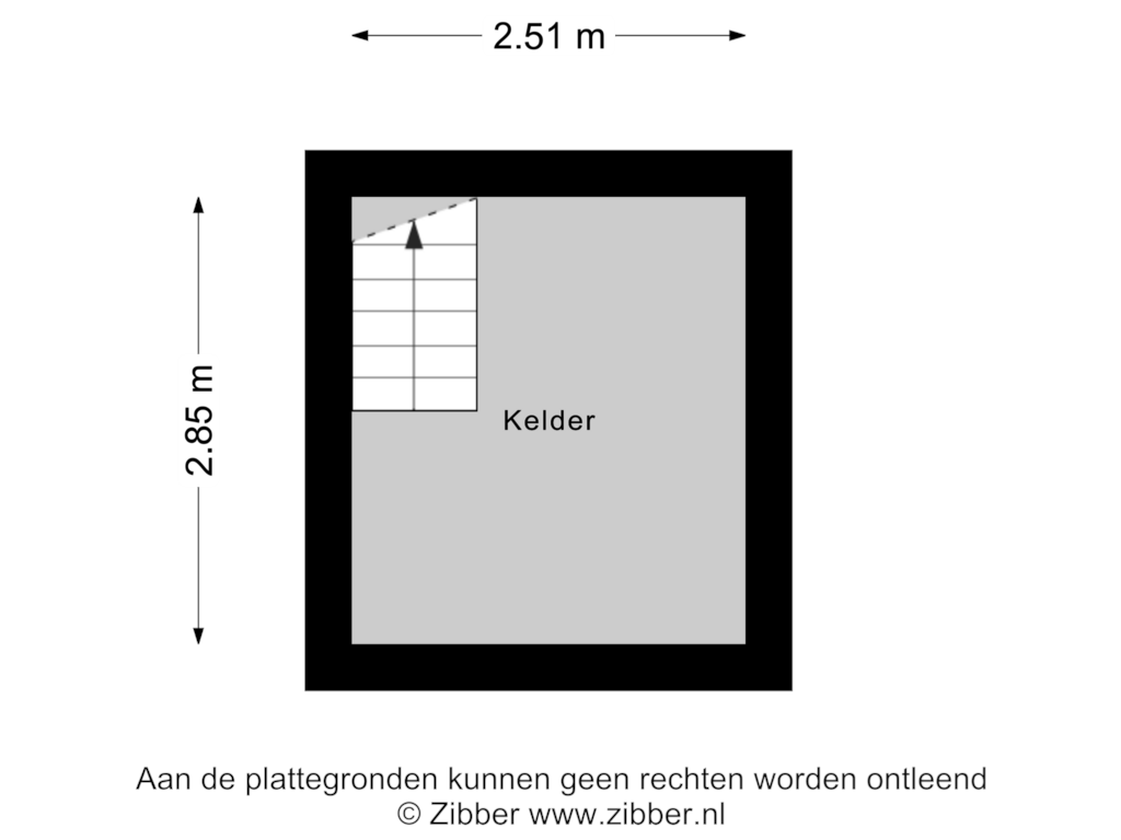 Bekijk plattegrond van Kelder van Stationsstraat 20