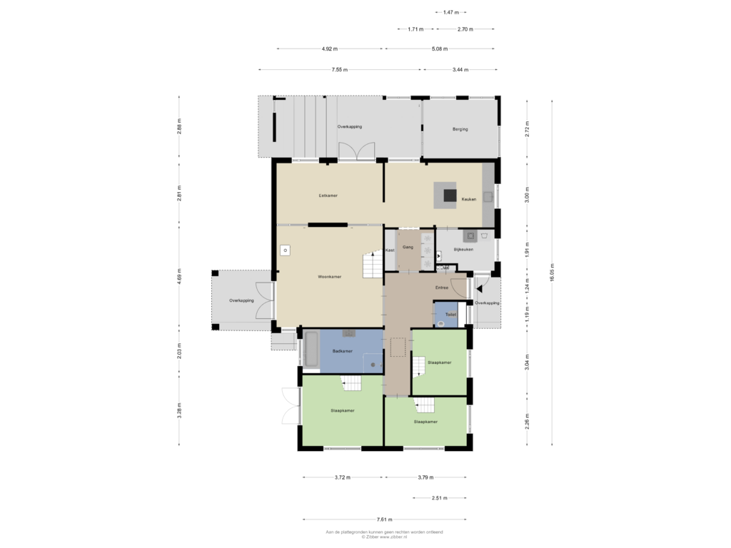 Bekijk plattegrond van Begane Grond van Molenfenne 11