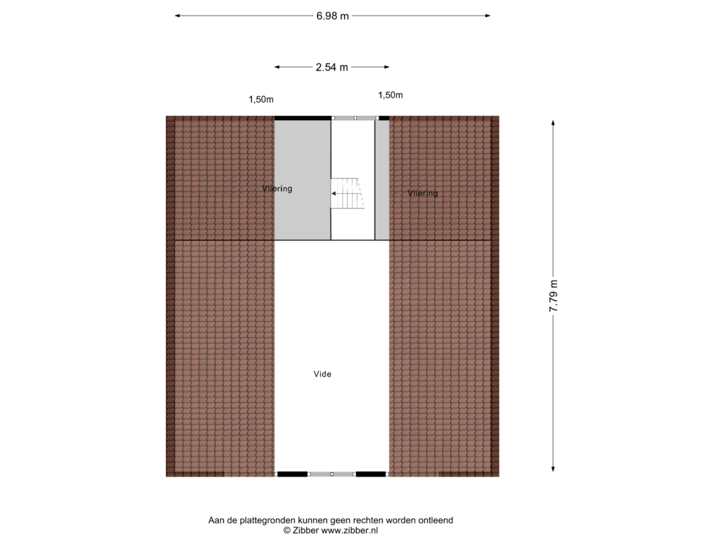 Bekijk plattegrond van Garage Zolder van Molenfenne 11