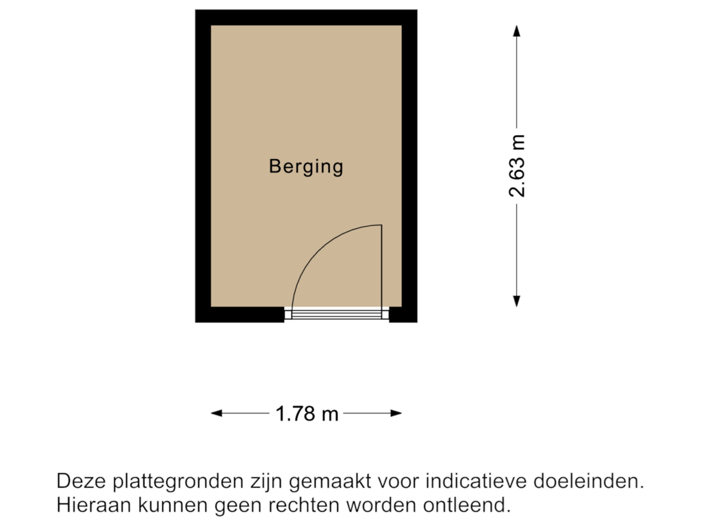 View floorplan of Floor 1 of Lindenoord 7