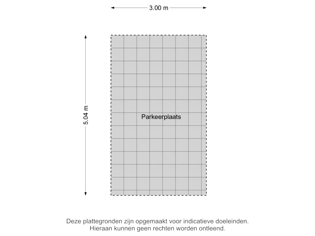 Bekijk plattegrond van Parkeerplaats van Landverhuizersplein 29