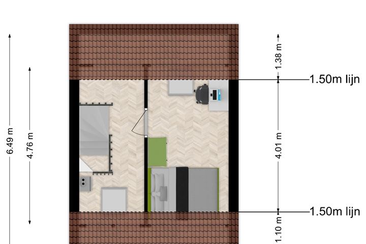 Bekijk foto 55 van Nieuwlandsekade 69