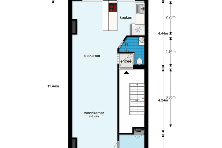 Bekijk foto 21 van Jacob van Lennepkade 115-1