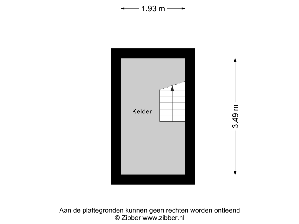 Bekijk plattegrond van Kelder van Schoolstraat 4