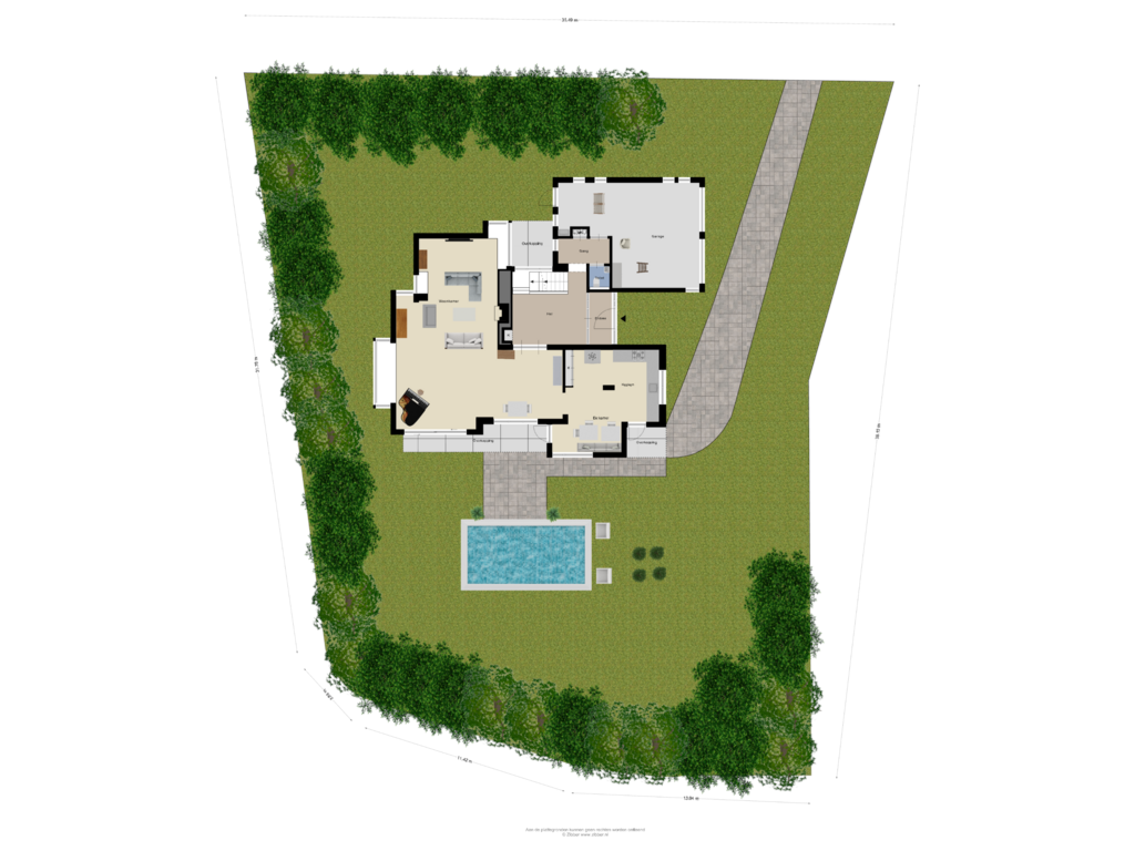 Bekijk plattegrond van Begane Grond_tuin van Gerbrandyhof 2