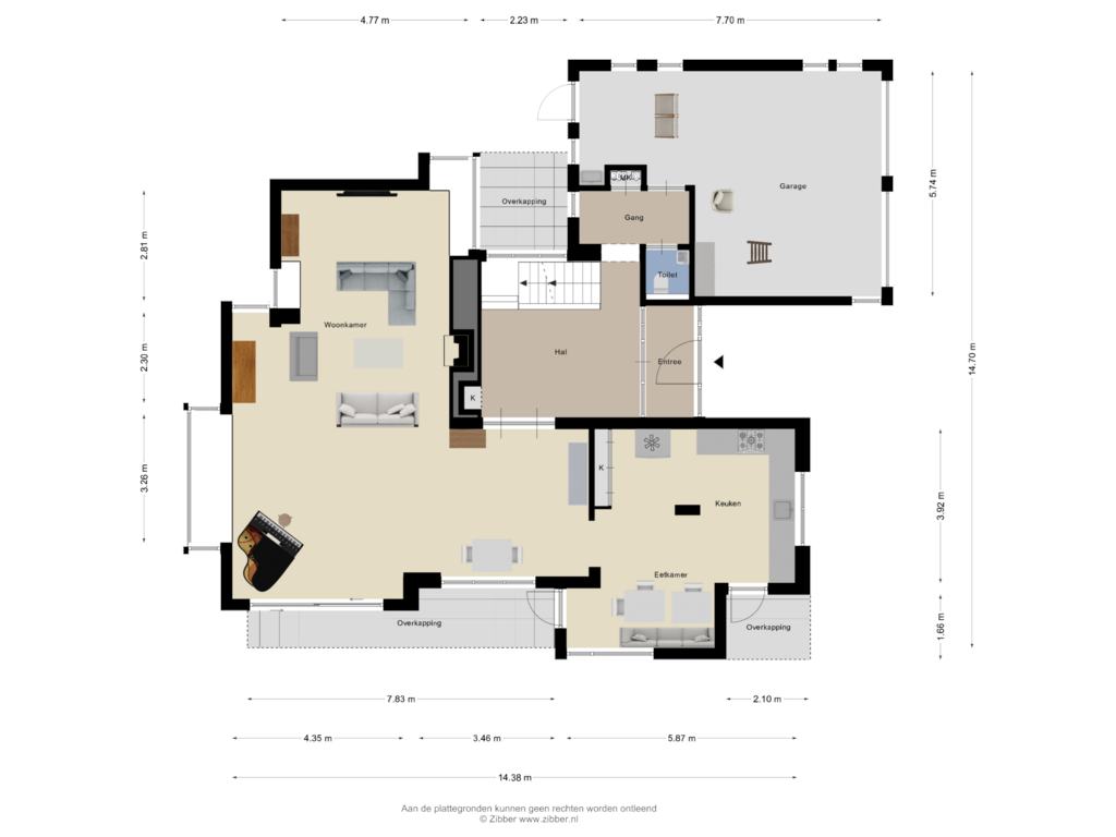 Bekijk plattegrond van Begane Grond van Gerbrandyhof 2