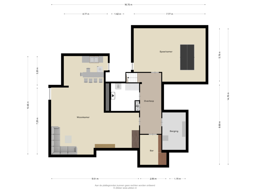 Bekijk plattegrond van Souterrain van Gerbrandyhof 2