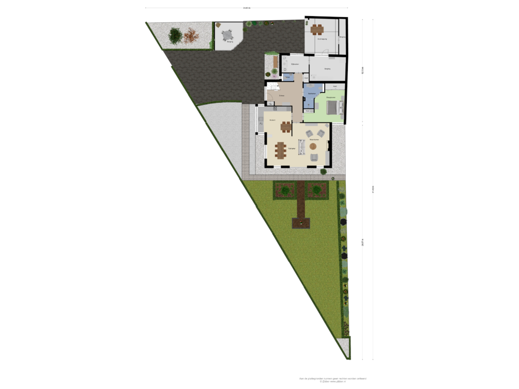 Bekijk plattegrond van Begane Grond_Tuin van Godfried Bomansstraat 2