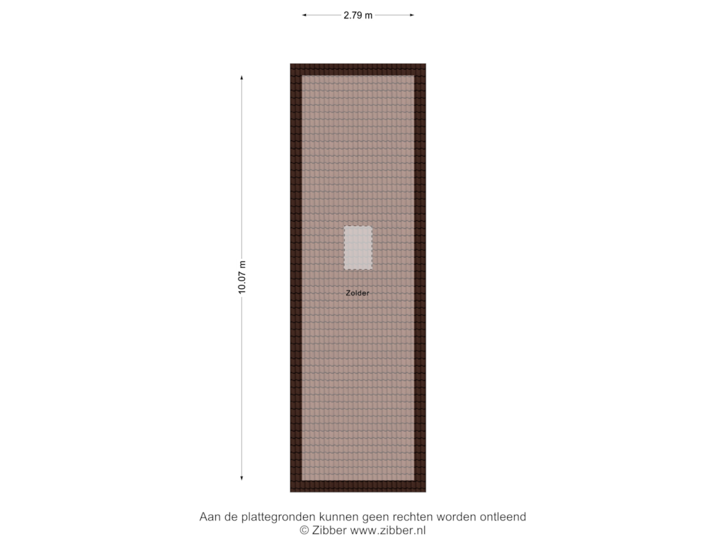 Bekijk plattegrond van Zolder van Godfried Bomansstraat 2