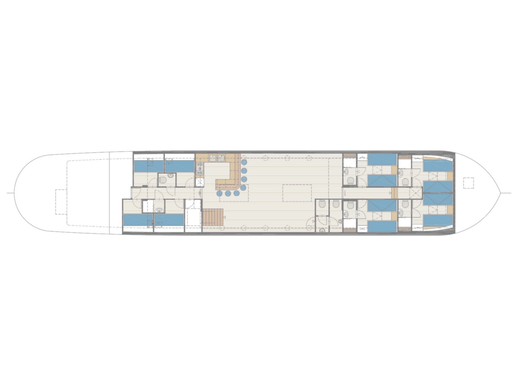 View floorplan of First floor of Durgerdammerdijk 1008