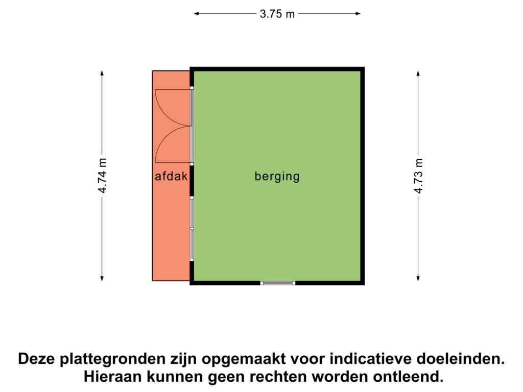 Bekijk plattegrond van Berging2 van Molenallee 63