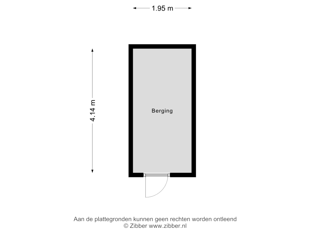 Bekijk plattegrond van Berging van Duiker 24