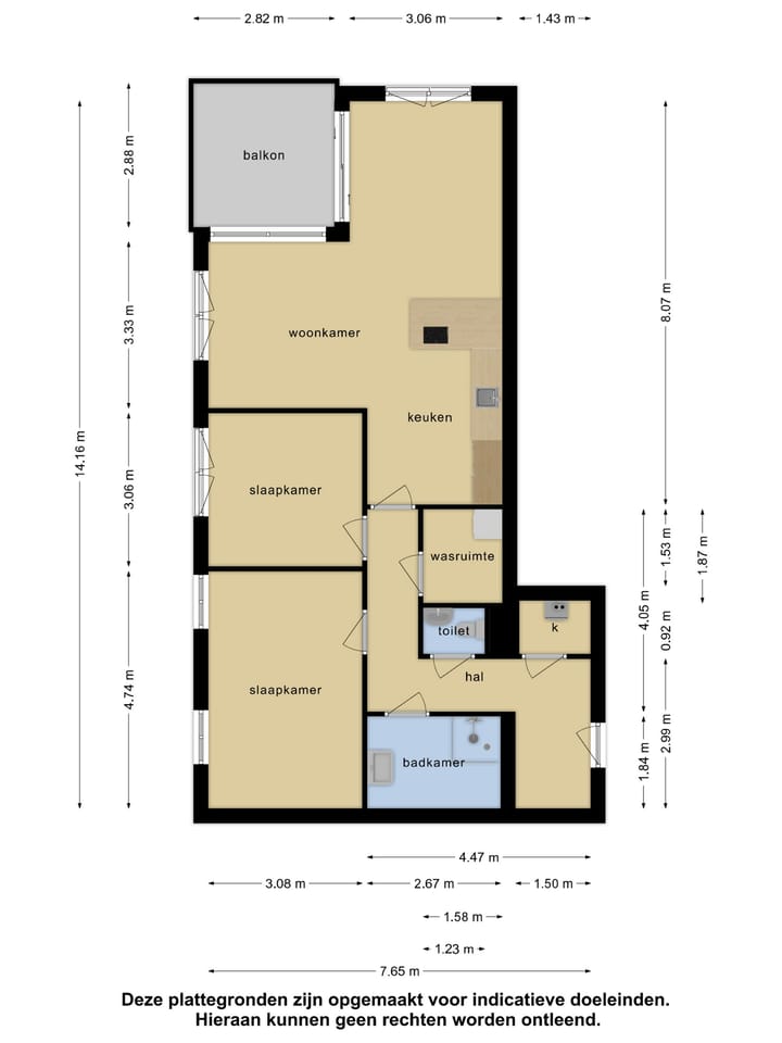Foto 29 van Evertsenstraat 3-J