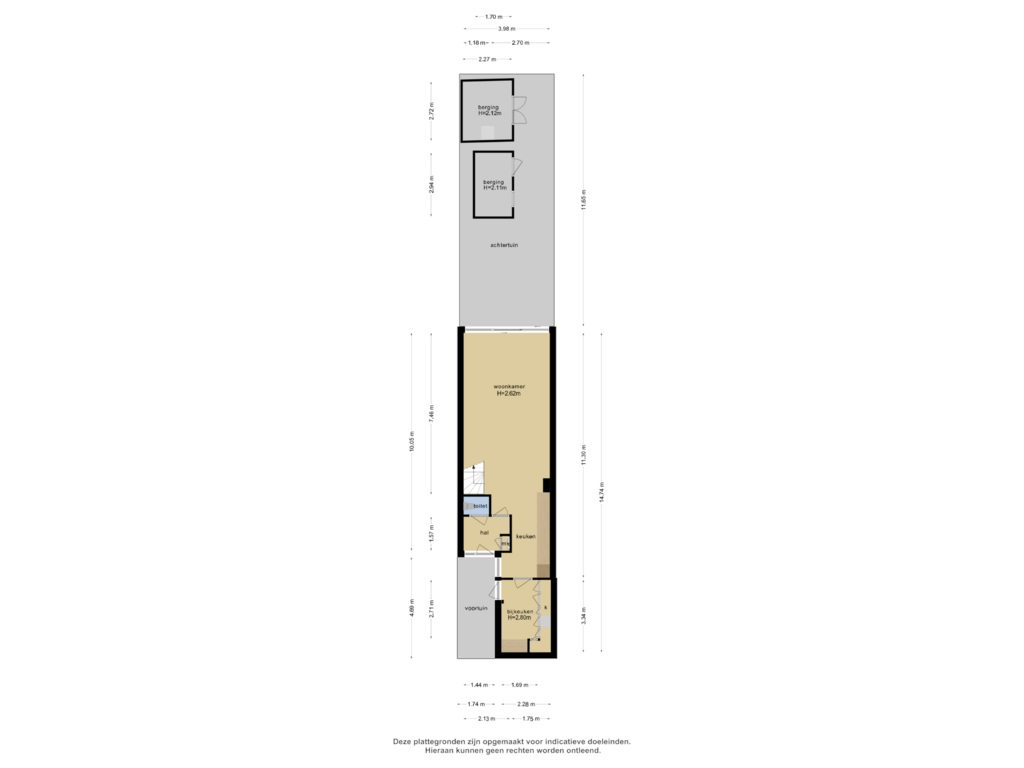 View floorplan of Overzicht woning of Berlijnseplein 22