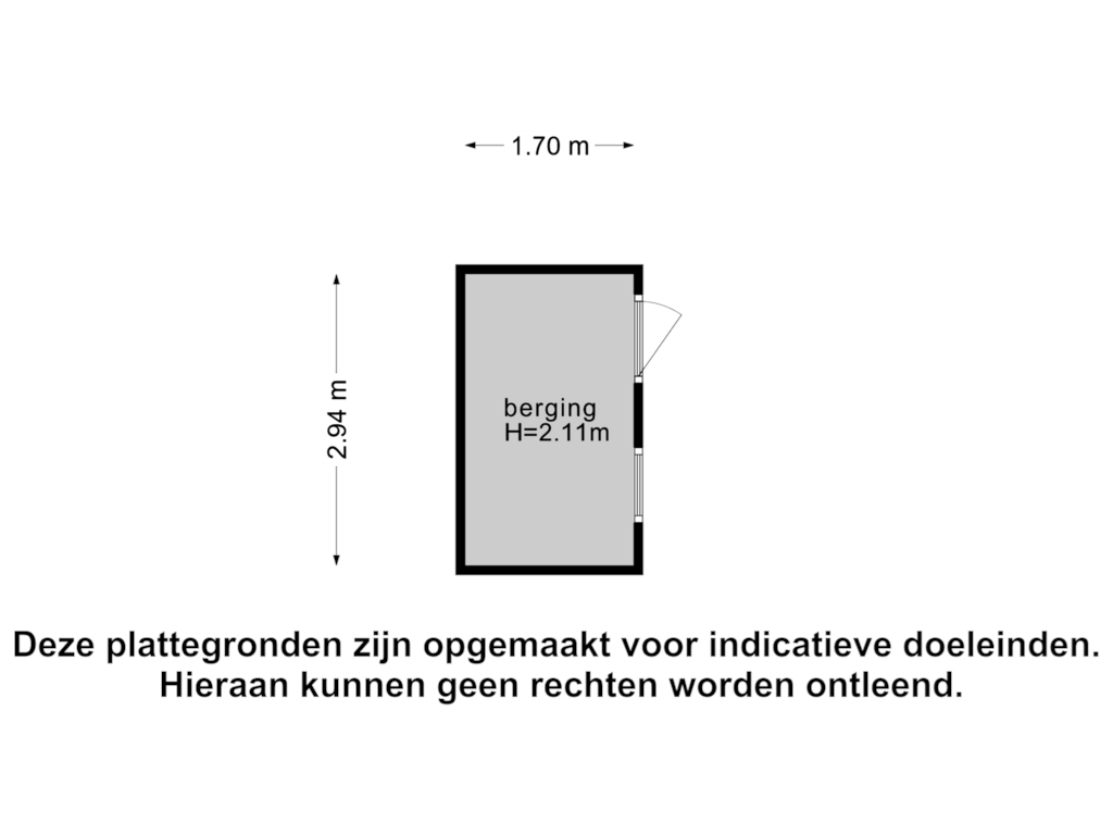 View floorplan of Berging-01 of Berlijnseplein 22