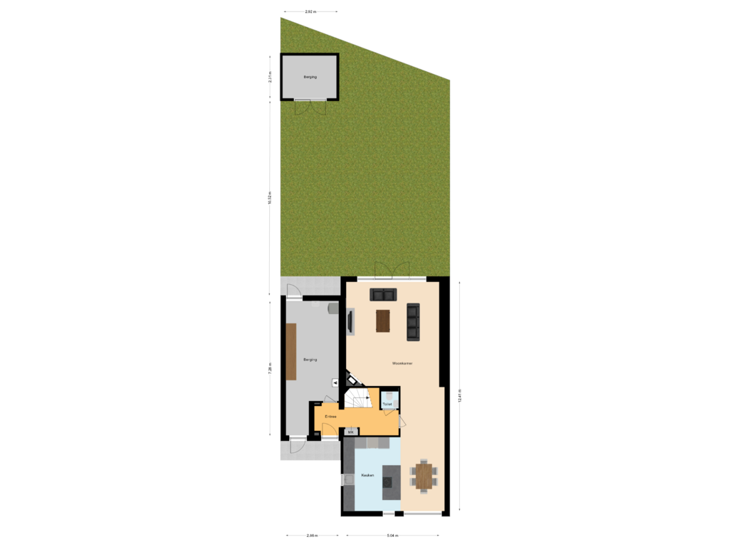 View floorplan of Situatie of Pomona 9