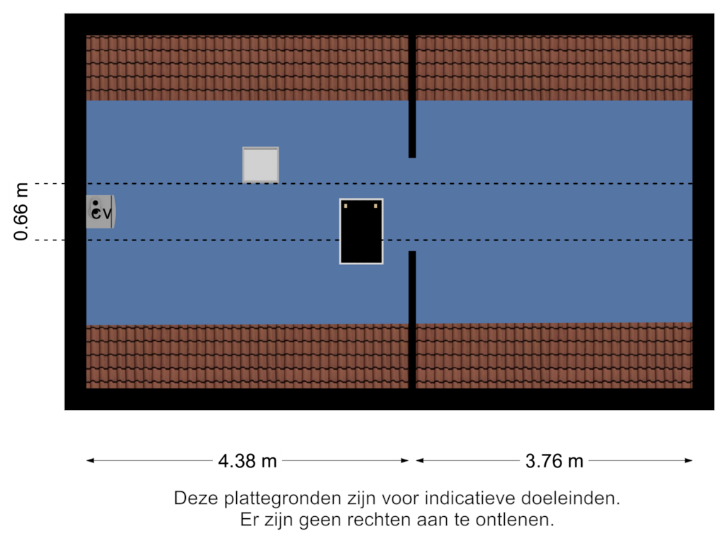 Bekijk plattegrond van Zolder van Ruijsstraat 8