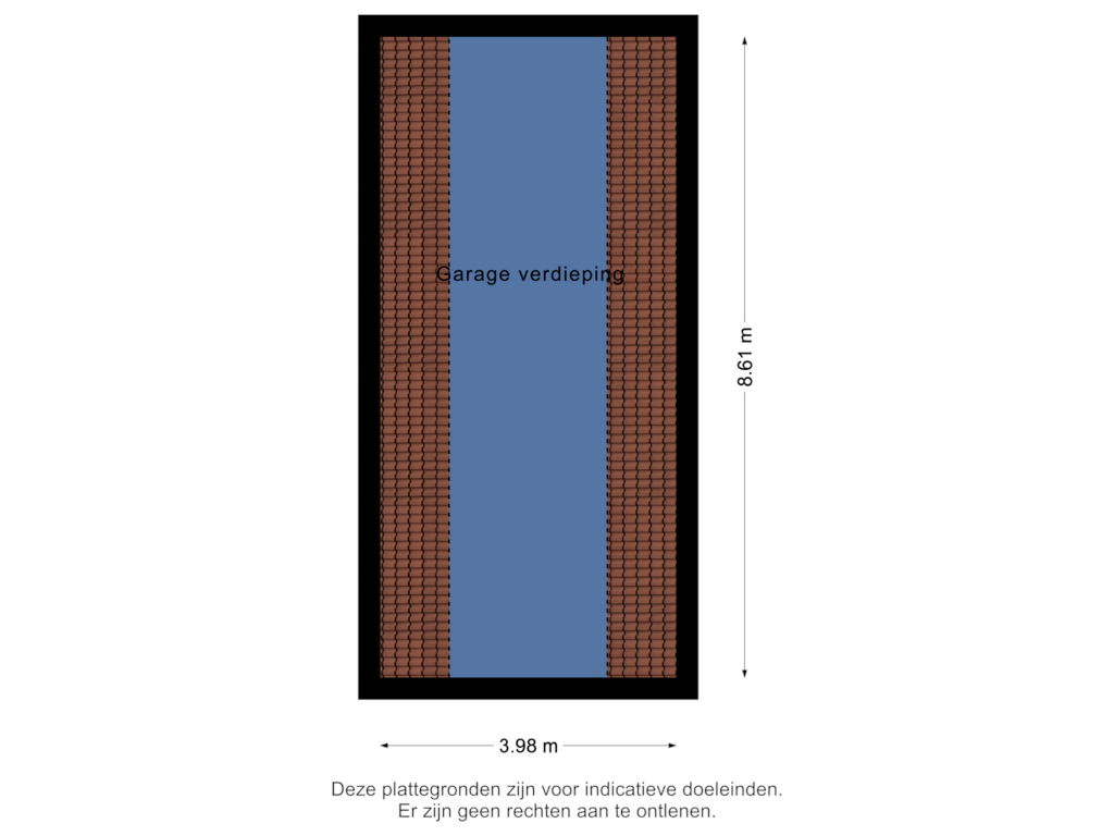 Bekijk plattegrond van Garage Verdieping van Ruijsstraat 8