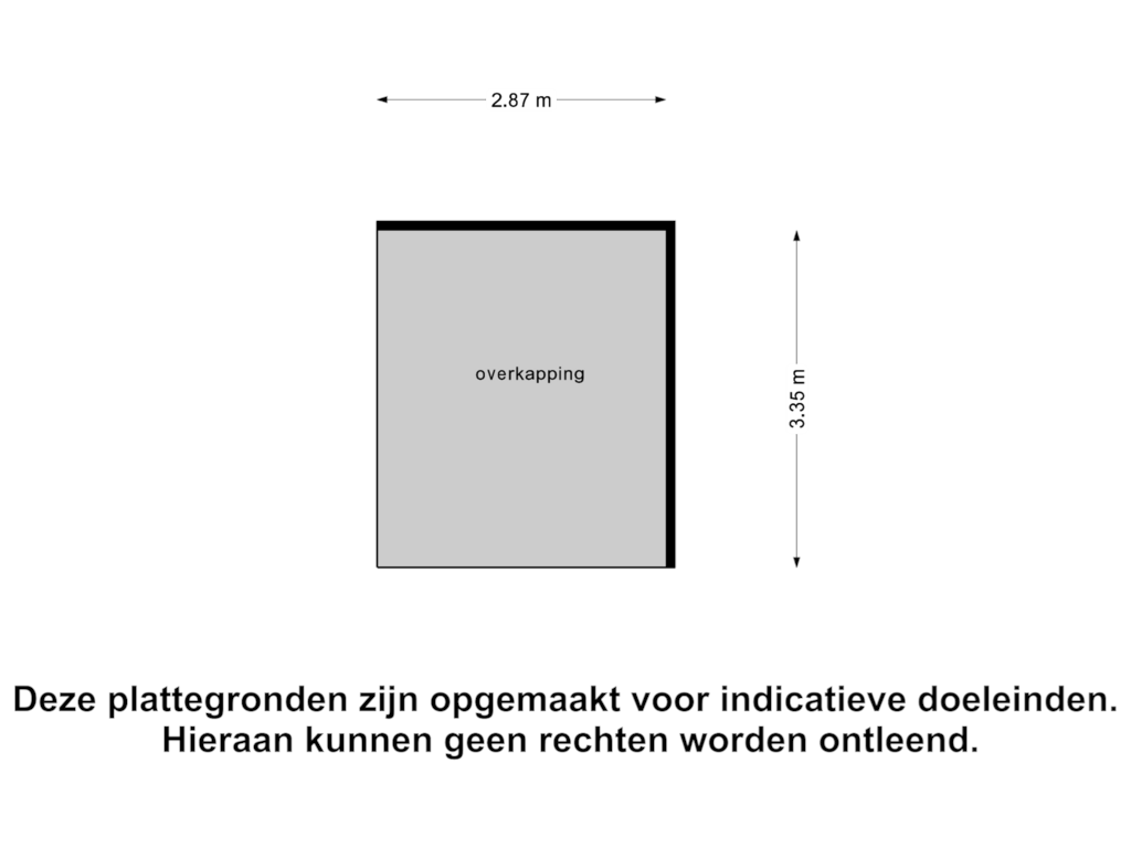 Bekijk plattegrond van Overkapping van Rozemarijn 17