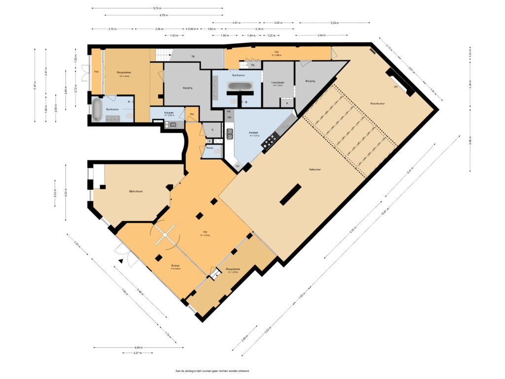 Bekijk plattegrond van Begane Grond van Coolhaven 50