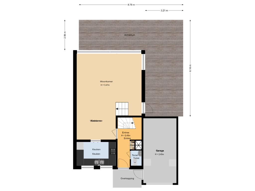 View floorplan of Situatie of Rede 79