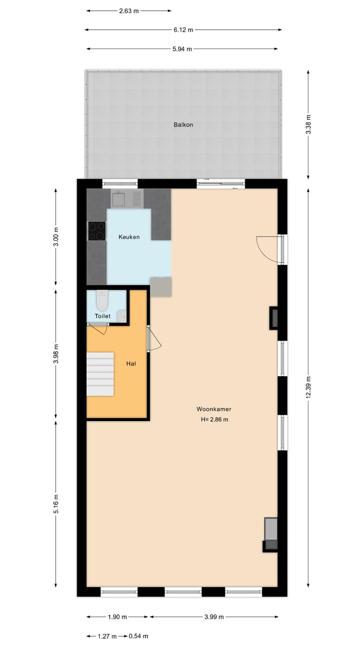 Foto 33 van de Kempenaerstraat 31-A