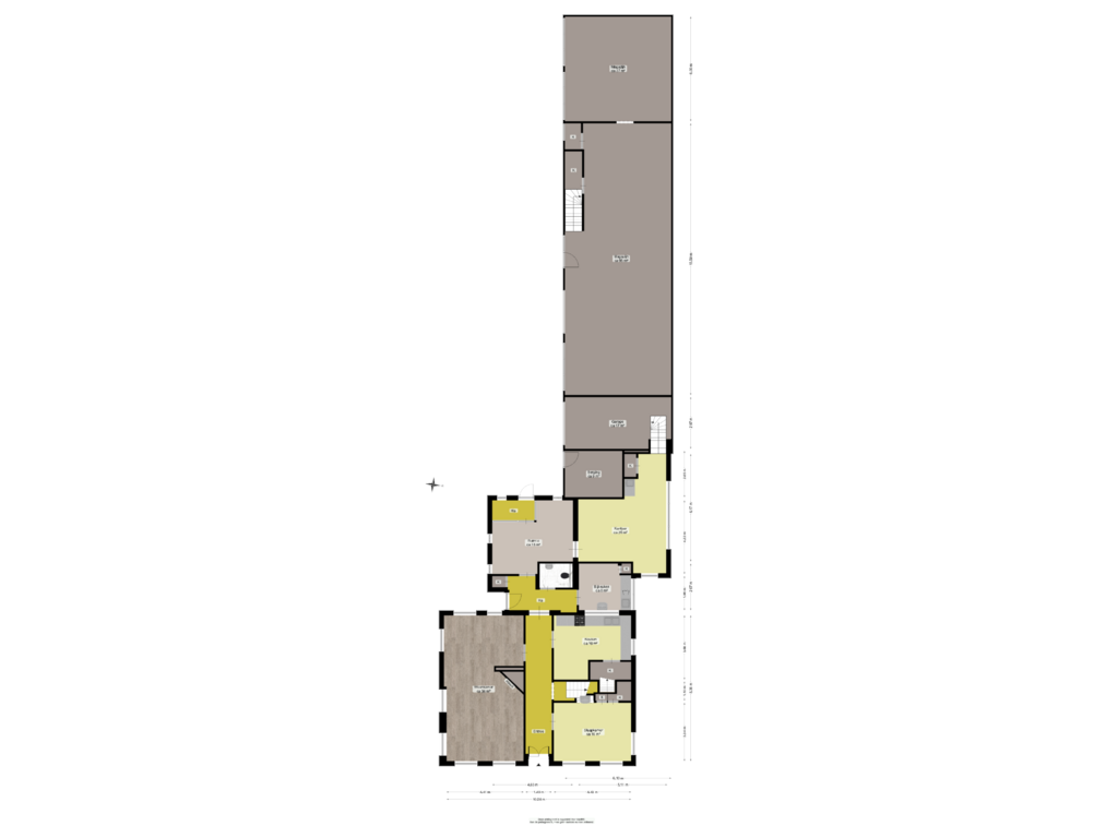 View floorplan of Begane grond of Stationsweg 10