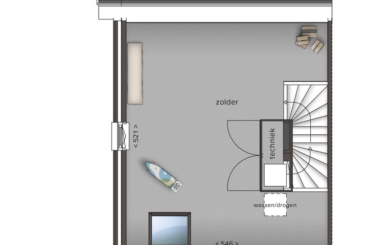 Bekijk foto 8 van Sjtadshaof twee-onder-een-kapwoning (Bouwnr. 16)