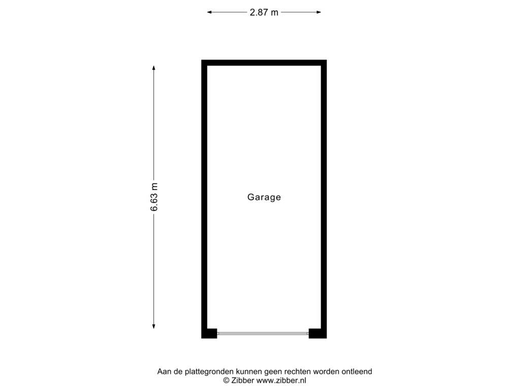 Bekijk plattegrond van Garage van Runmolen 22