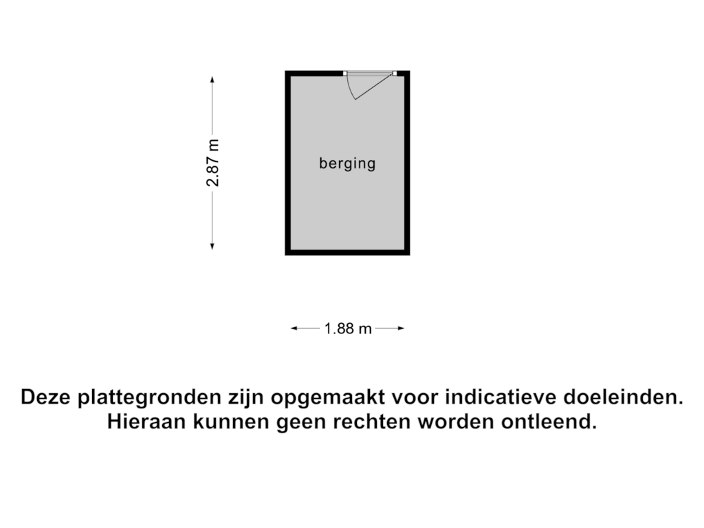 Bekijk plattegrond van Berging van Claerbeek 37