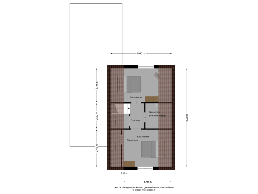 Bekijk plattegrond van Eerste verdieping van Burg. Greijmansstraat 63