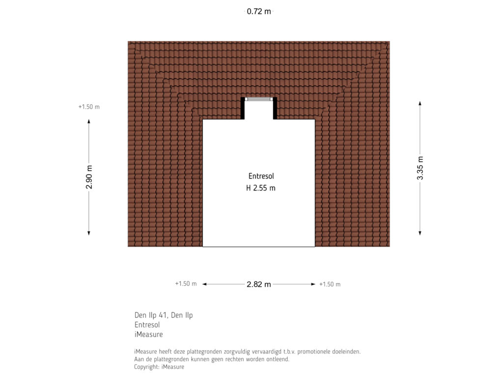 Bekijk plattegrond van Entresol van Den Ilp 41