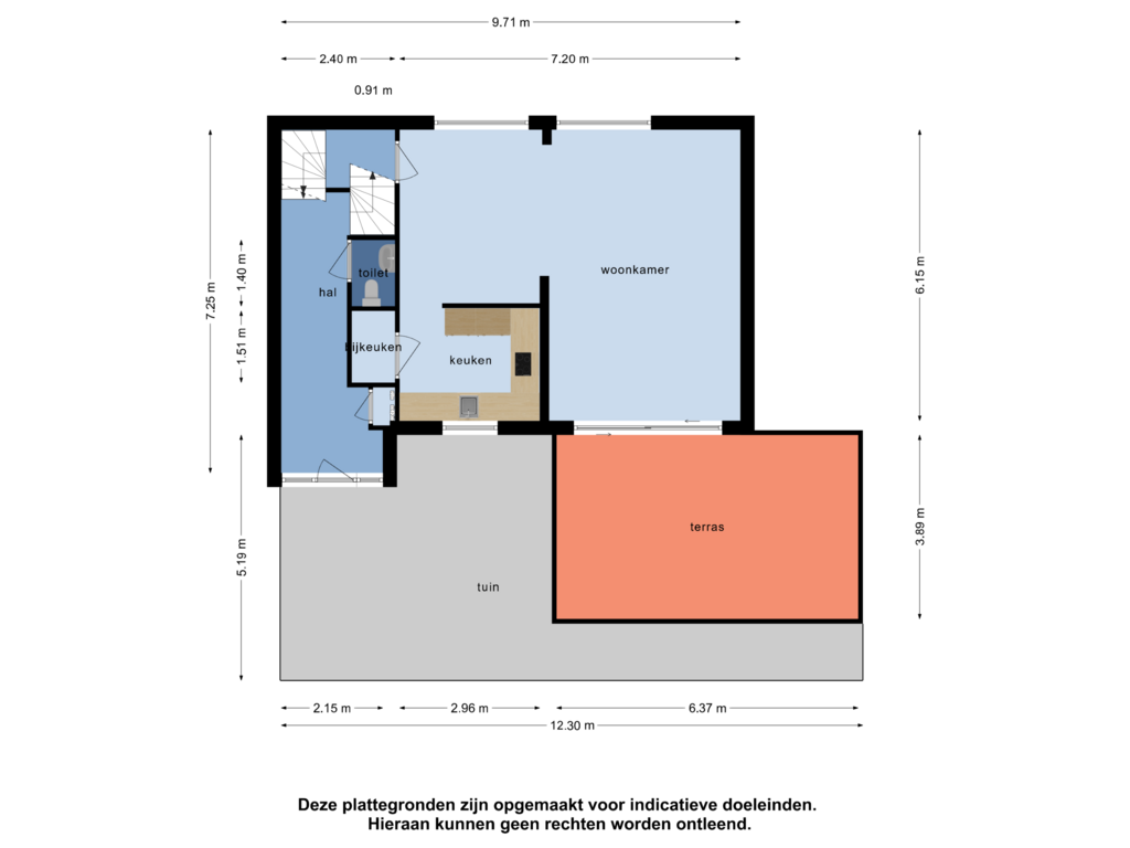 Bekijk plattegrond van Overzicht woning van Slegersstraat 40