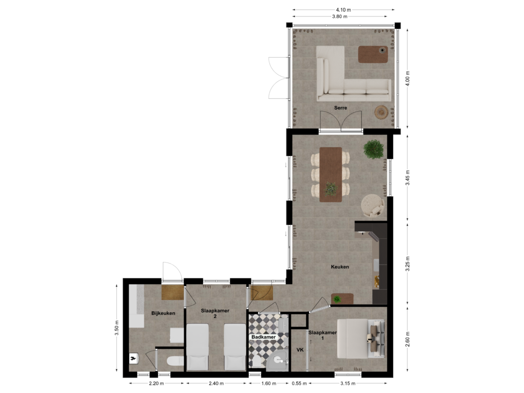 Bekijk plattegrond van First floor van Veense Put 95