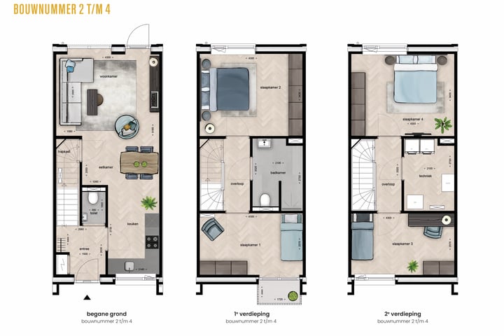 Bekijk foto 6 van BLOSSEM Rondane - Tussenwoning (Bouwnr. 3)