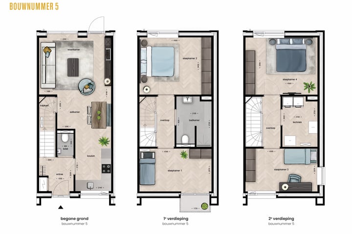 View photo 6 of BLOSSEM Rondane - Hoekwoning (Bouwnr. 5)