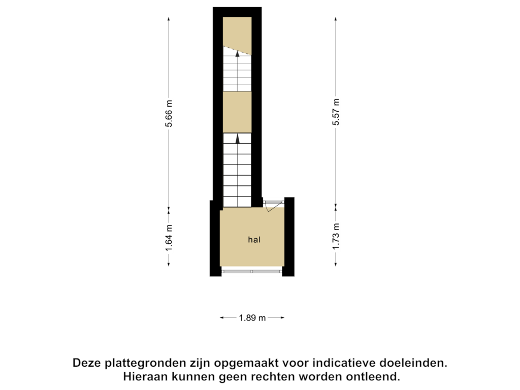 Bekijk plattegrond van Begane grond van Dordtselaan 204-C