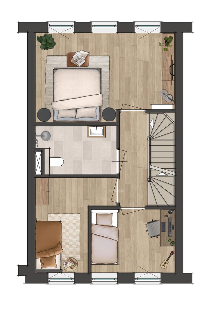 Photo 7 of Stadswoningen (Bouwnr. 39)