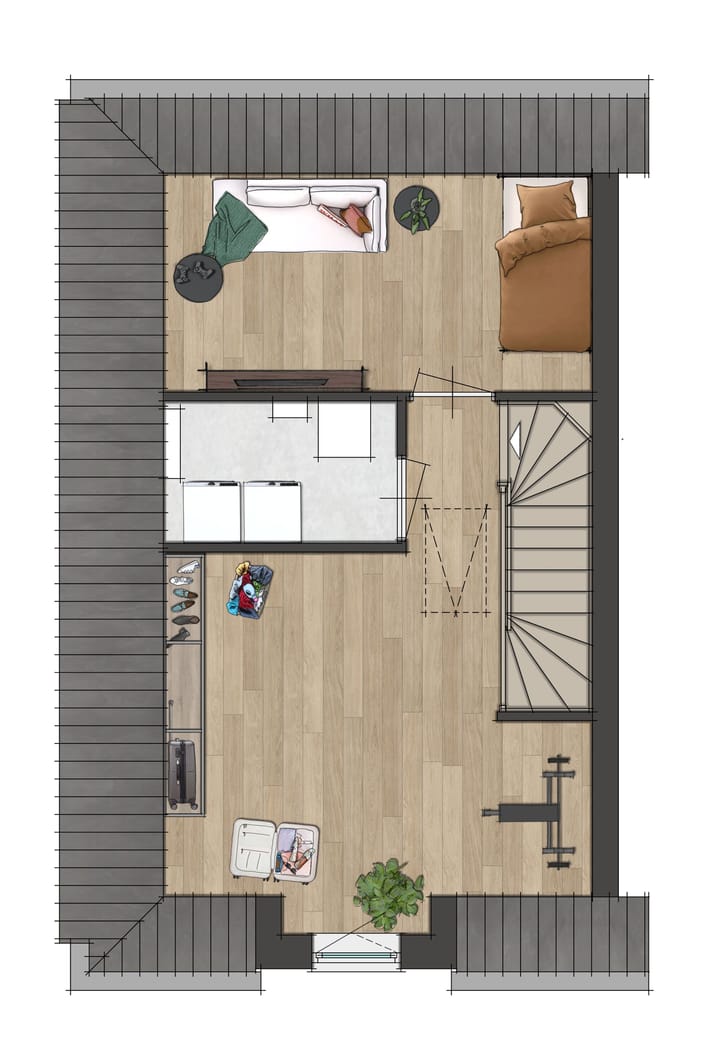 Photo 8 of Stadswoningen (Bouwnr. 39)