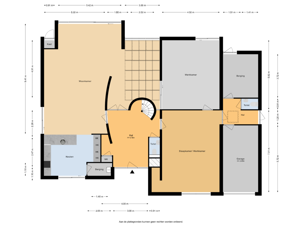 Bekijk plattegrond van Begane Grond van Fort Oranje 10