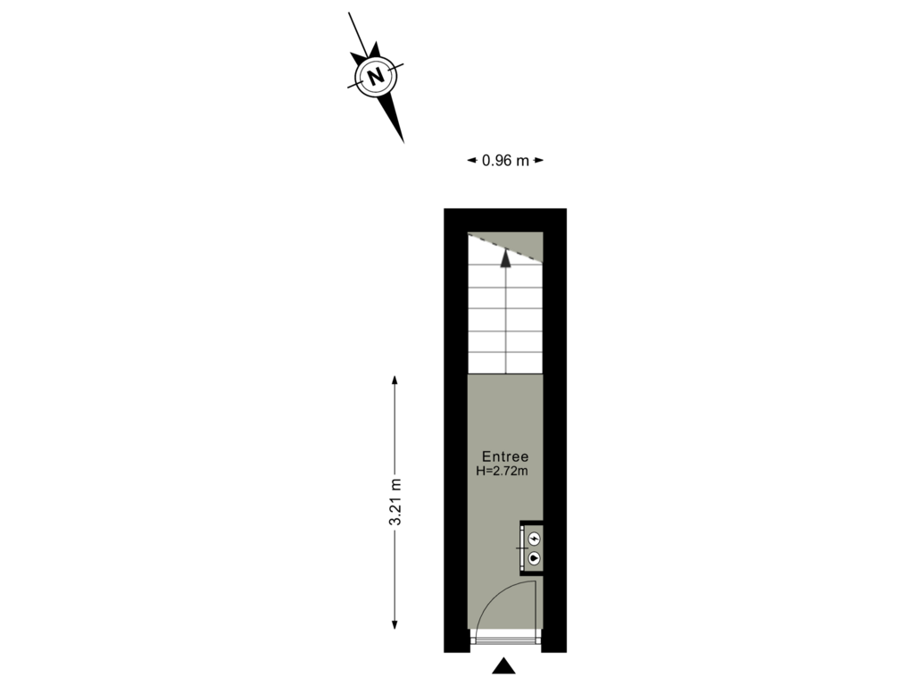 View floorplan of Begane Grond of Teding van Berkhoutstraat 20-RD